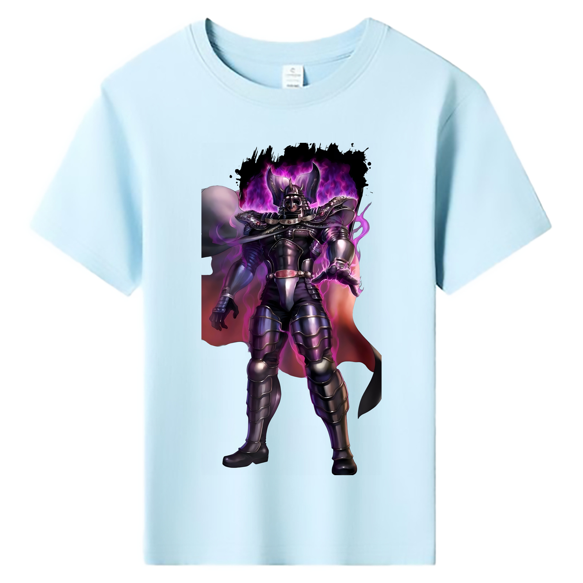 （画像用） 北斗の拳 Fist of the North Star 綿100％キッズTシャツ（フロントプリント）
